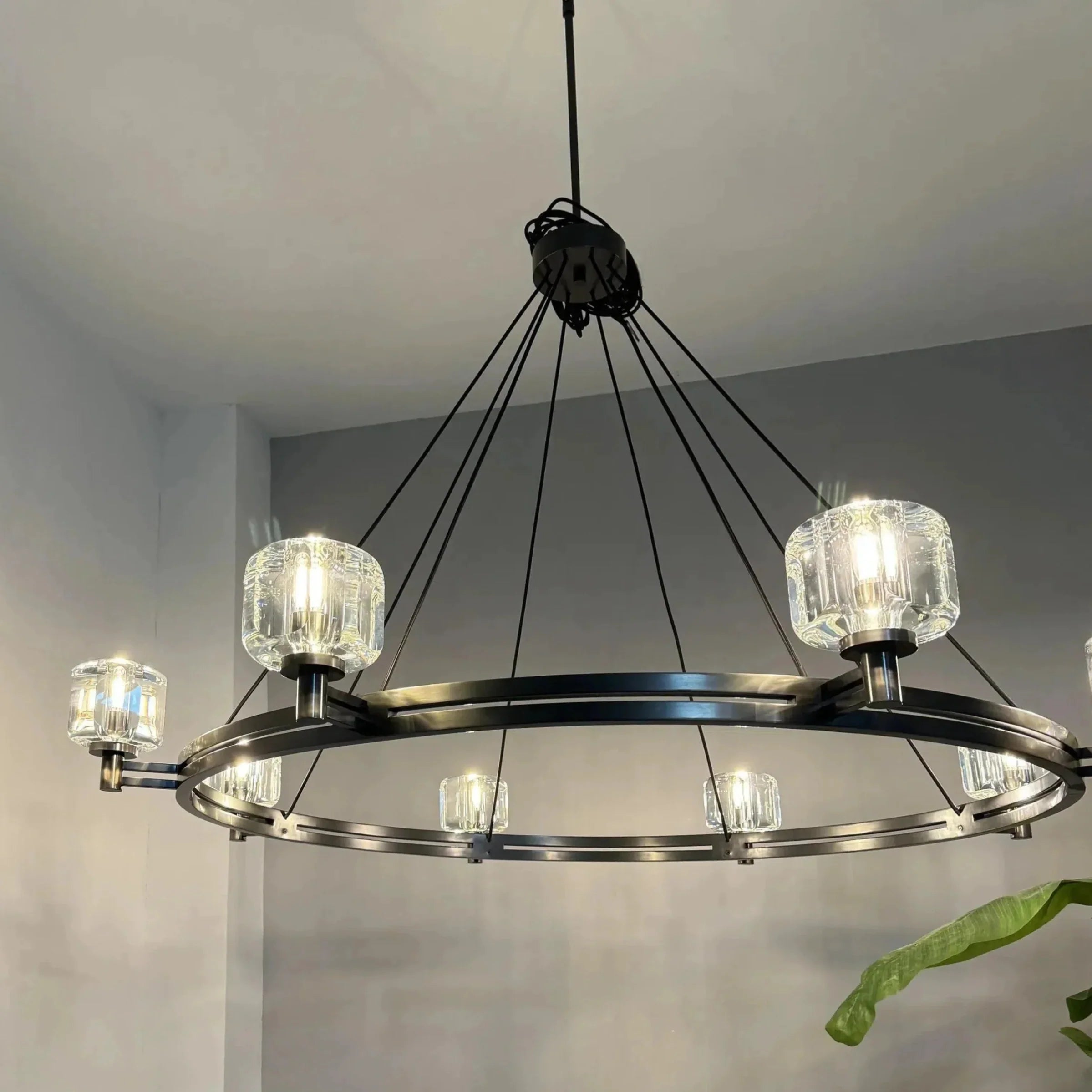 Delume Round Chandelier 36"48"60"