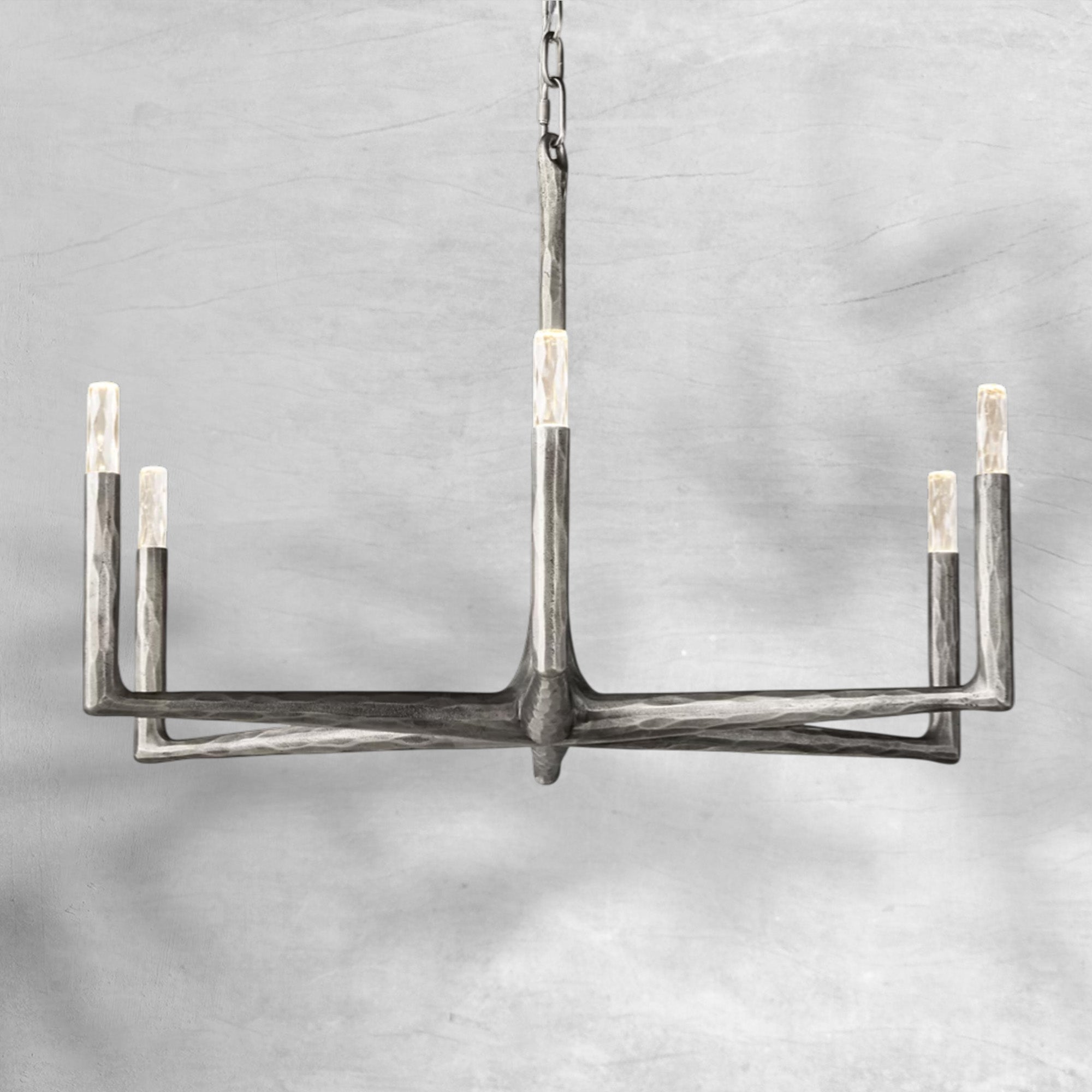 Thalen Forged Round Chandelier