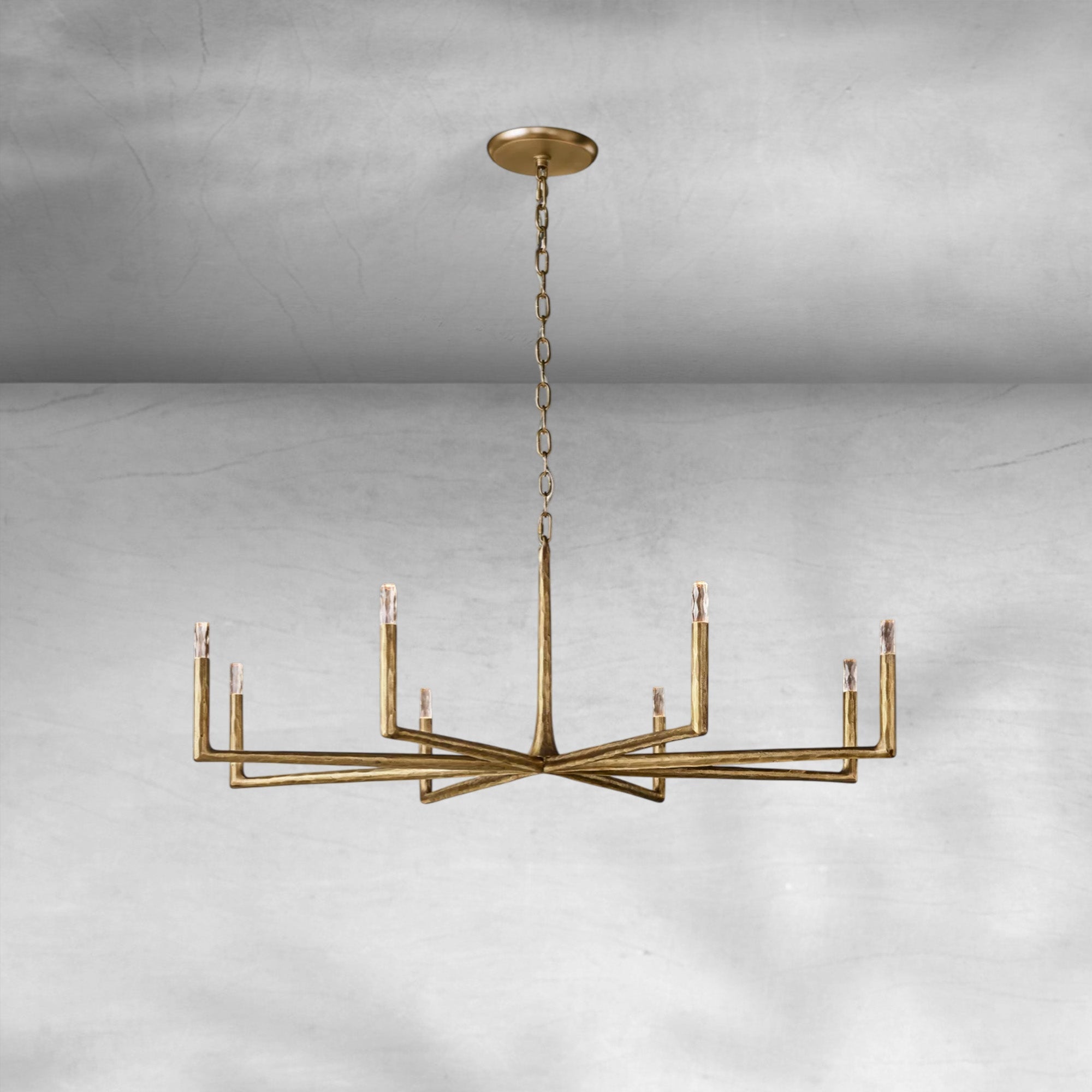 Thalen Forged Round Chandelier