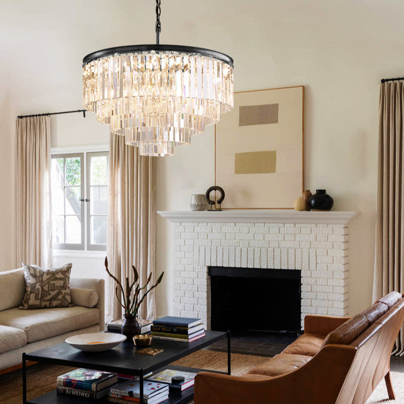 1920s Odeom Round Chandelier