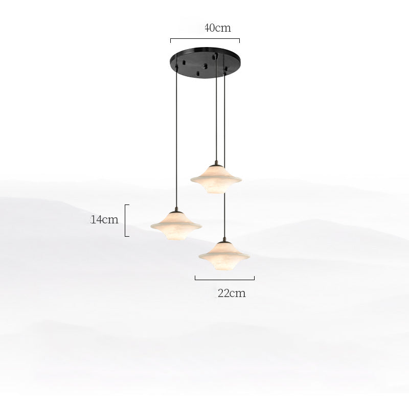 Nordic Creative Minimalist Luxury Alabaster Pendant Lamp chandeliers for dining room,chandeliers for stairways,chandeliers for foyer,chandeliers for bedrooms,chandeliers for kitchen,chandeliers for living room Luster Gaze