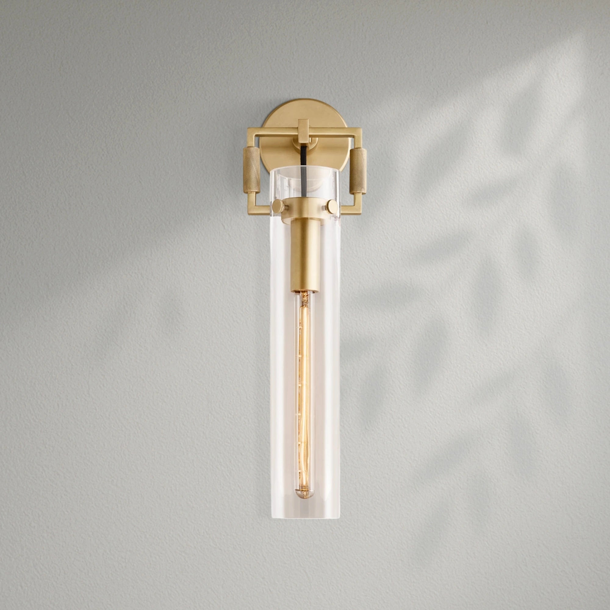 Machinis Glass Cylinder Wall Sconce
