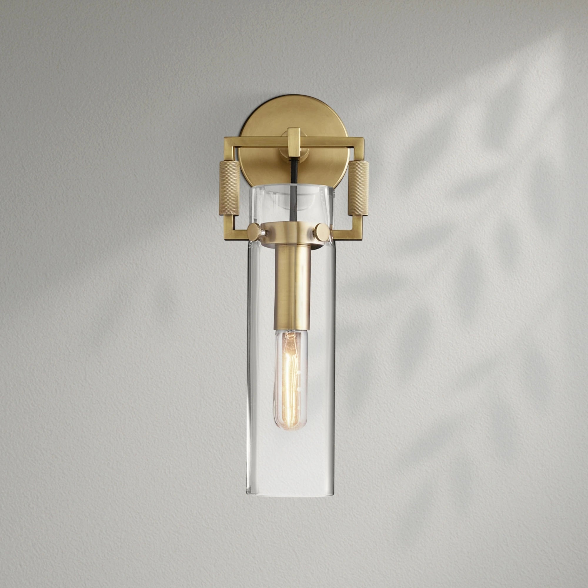 Machinis Glass Cylinder Wall Sconce