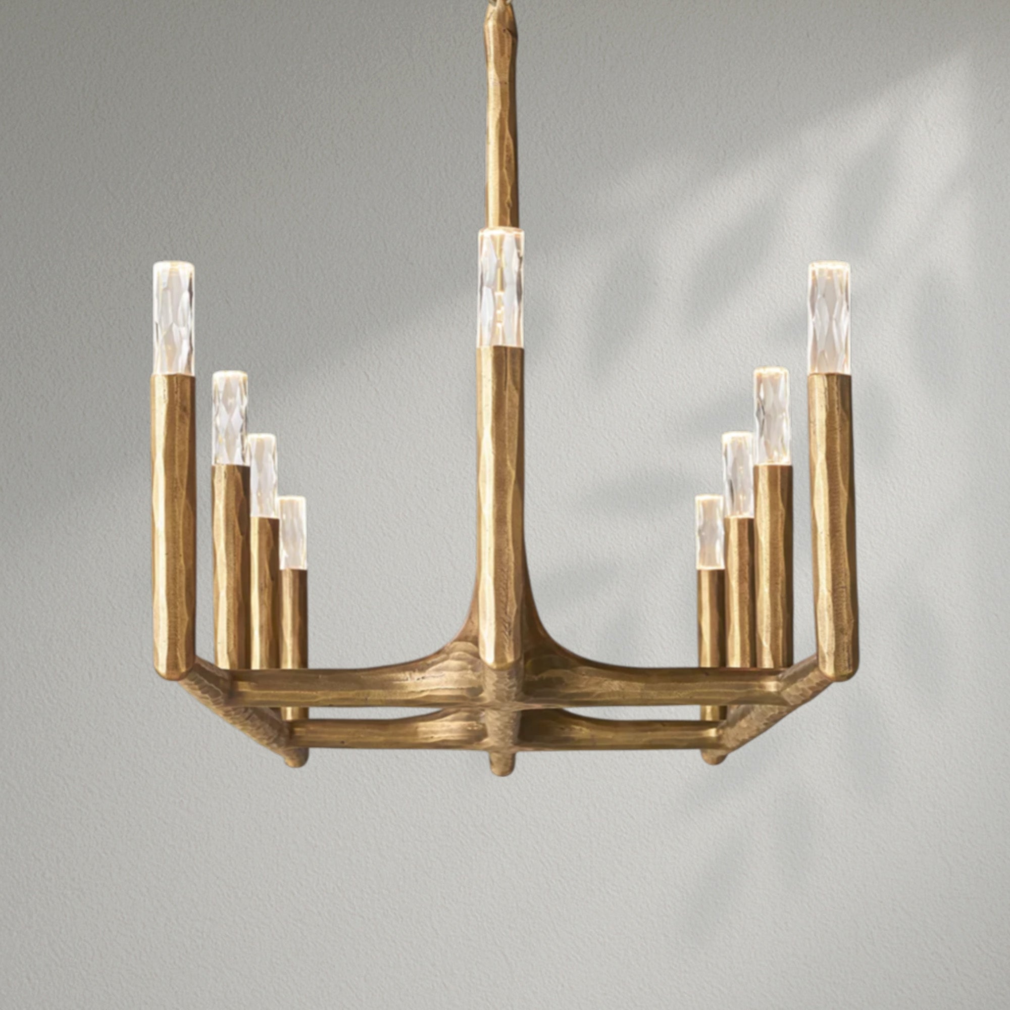 Thaddeos Forged Linear Chandelier