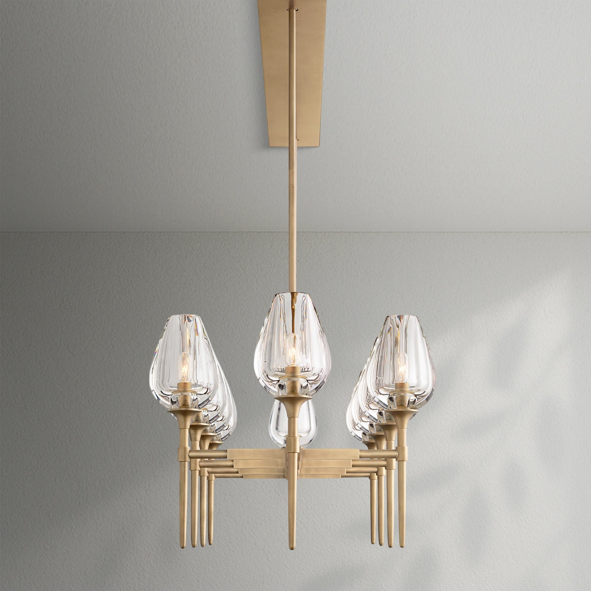 Tulips Linear Chandelier