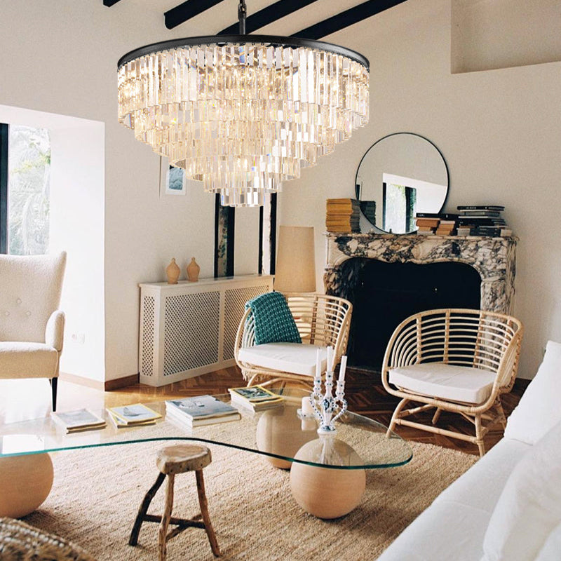 1920s Odeom Round Chandelier