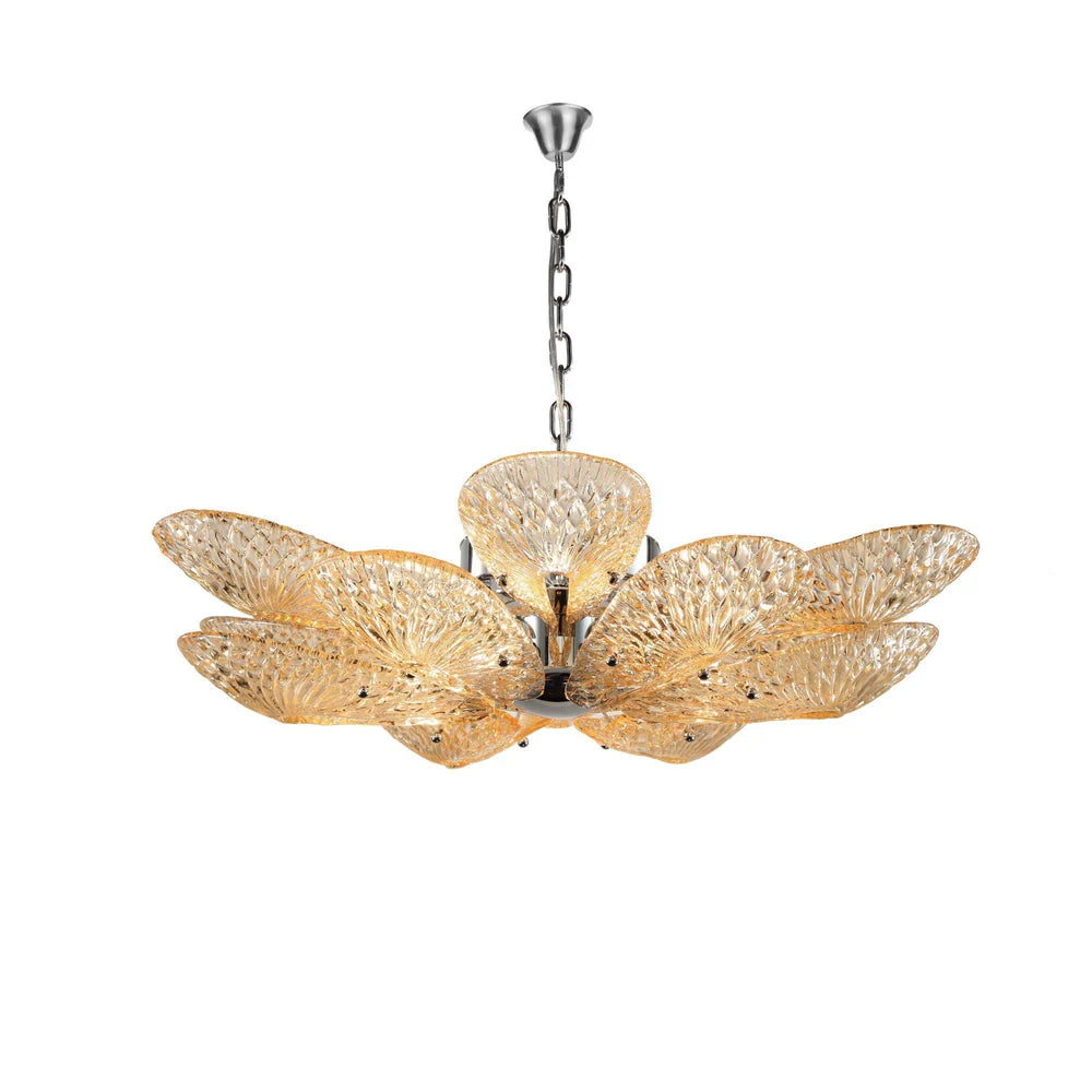 LG Bella Murano Glass Flower Chandelier