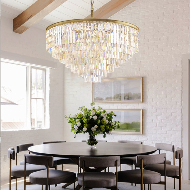 1920s Odeom Round Chandelier