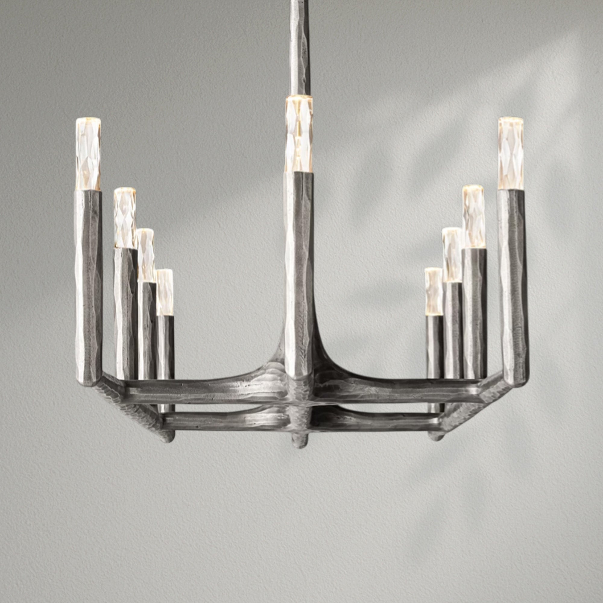 Thaddeos Forged Linear Chandelier