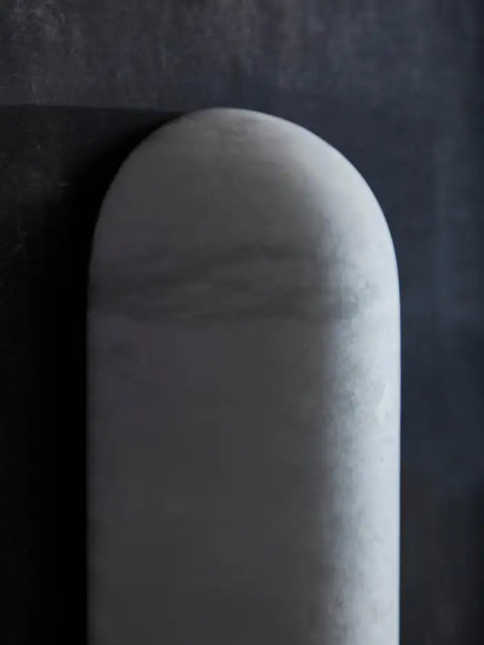 Alabaster Curved and Elongated Wall Sconces Wall Light Fixtures Luster Gaze