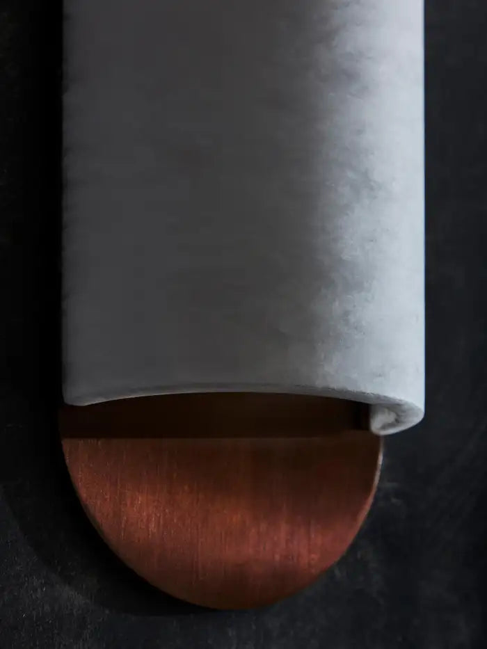 Alabaster Curved and Elongated Wall Sconces Wall Light Fixtures Luster Gaze