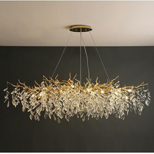 Albero Modern French-Style Branch Crystal Chandelier