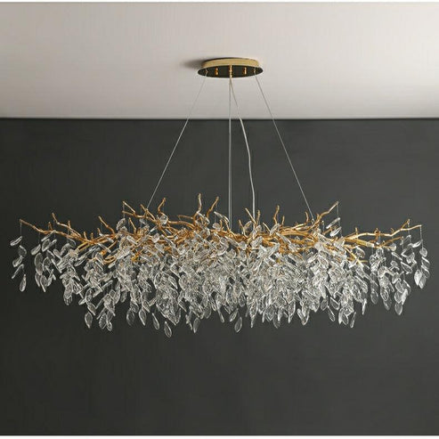 Albero Modern French-Style Branch Crystal Chandelier