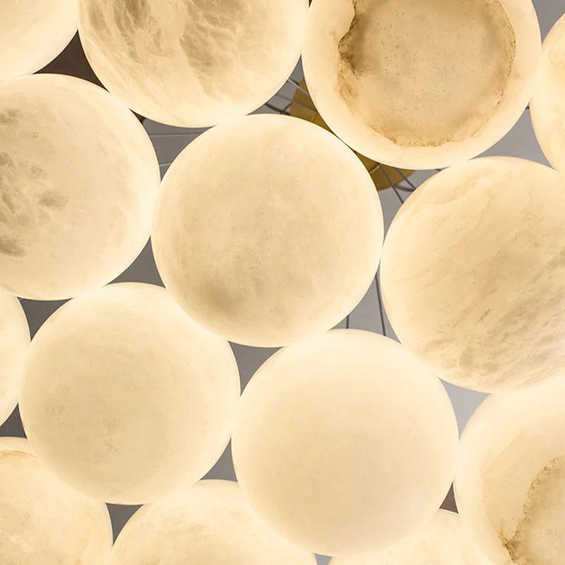 Alabaster Anne Ceiling Pendant 7/19 Lights