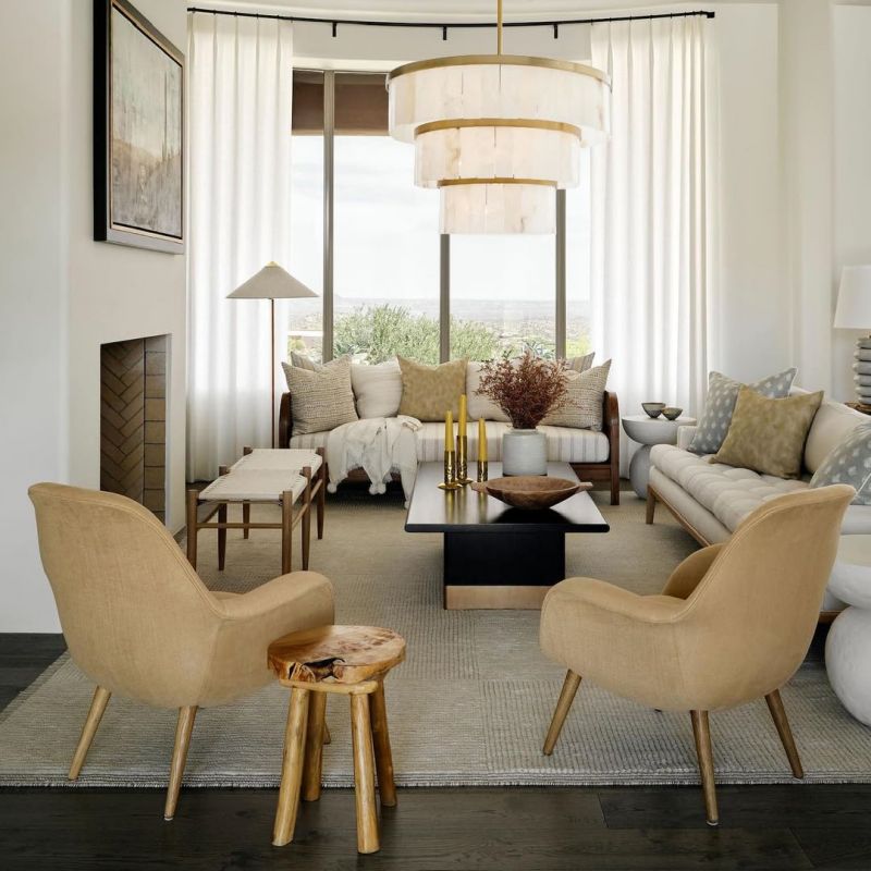 Round Alabaster 3 Tier Modern Chandelier,Living Room Chandelier chandelier for bedroom,chandelier for dining room,chandelier for stairways,chandelier for foyer,chandelier for bathrooms,chandelier for living room Luster Gaze