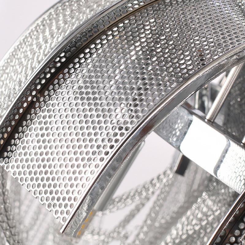 Luster Gaze Alisa Cascade Round Chandelier - Background Shot