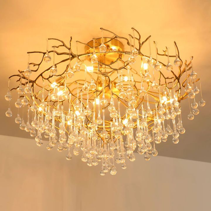 Branch Anita Brass Chandelier