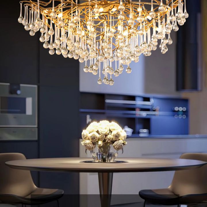 Branch Anita Brass Chandelier