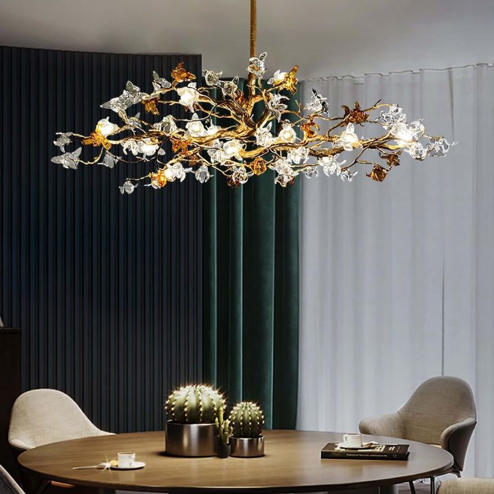 Branch Aosta Brass Branch Chandelier