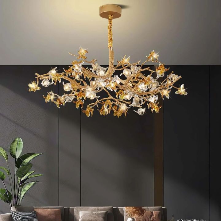 Branch Aosta Brass Branch Chandelier