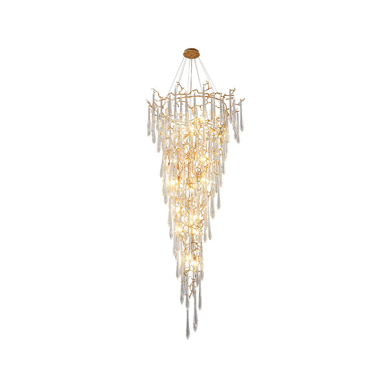 Branch Aqua Parable Chandeliers