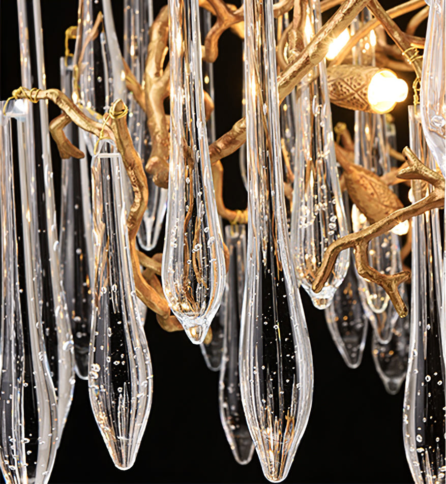 Branch Aqua Parable Chandeliers