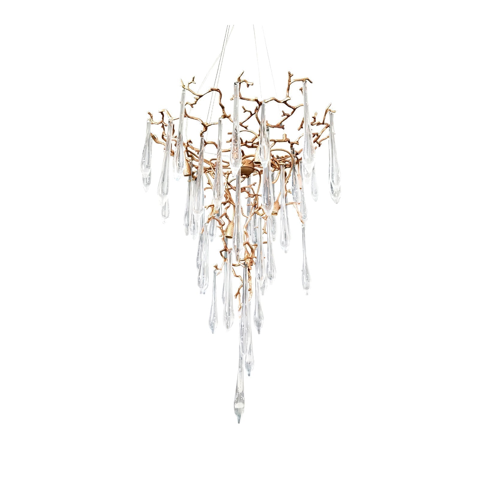 Branch Aqua Parable Chandeliers