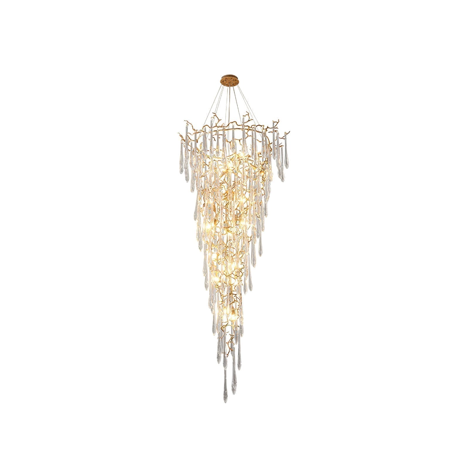 Branch Aqua Parable Chandeliers