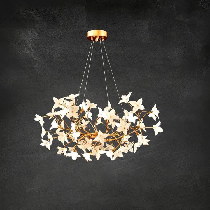 Branch Begonia Living Room Chandelier