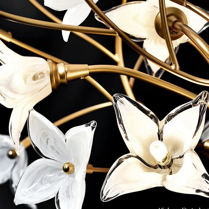 Branch Begonia Living Room Chandelier