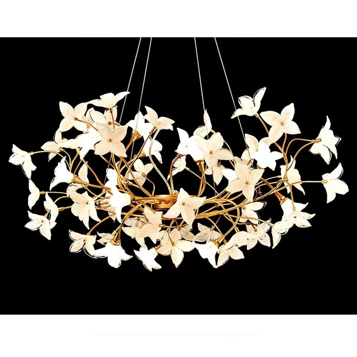 Branch Begonia Living Room Chandelier