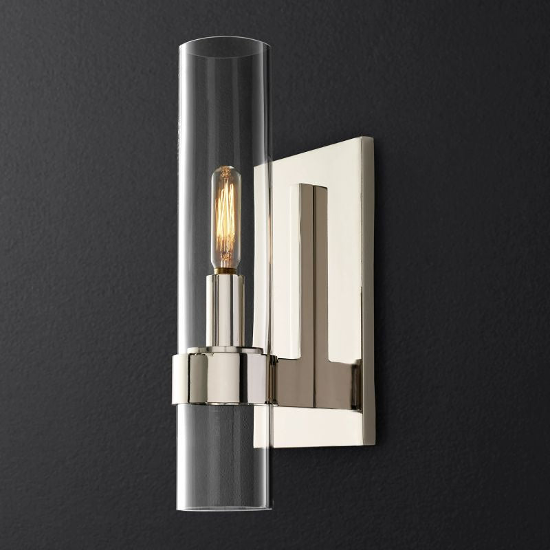Ravella Blown Glass Bathroom Wall Sconce