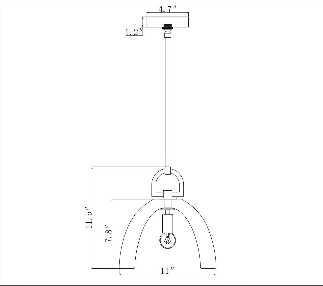 Botanyst Dome Pendant 7''11''14''