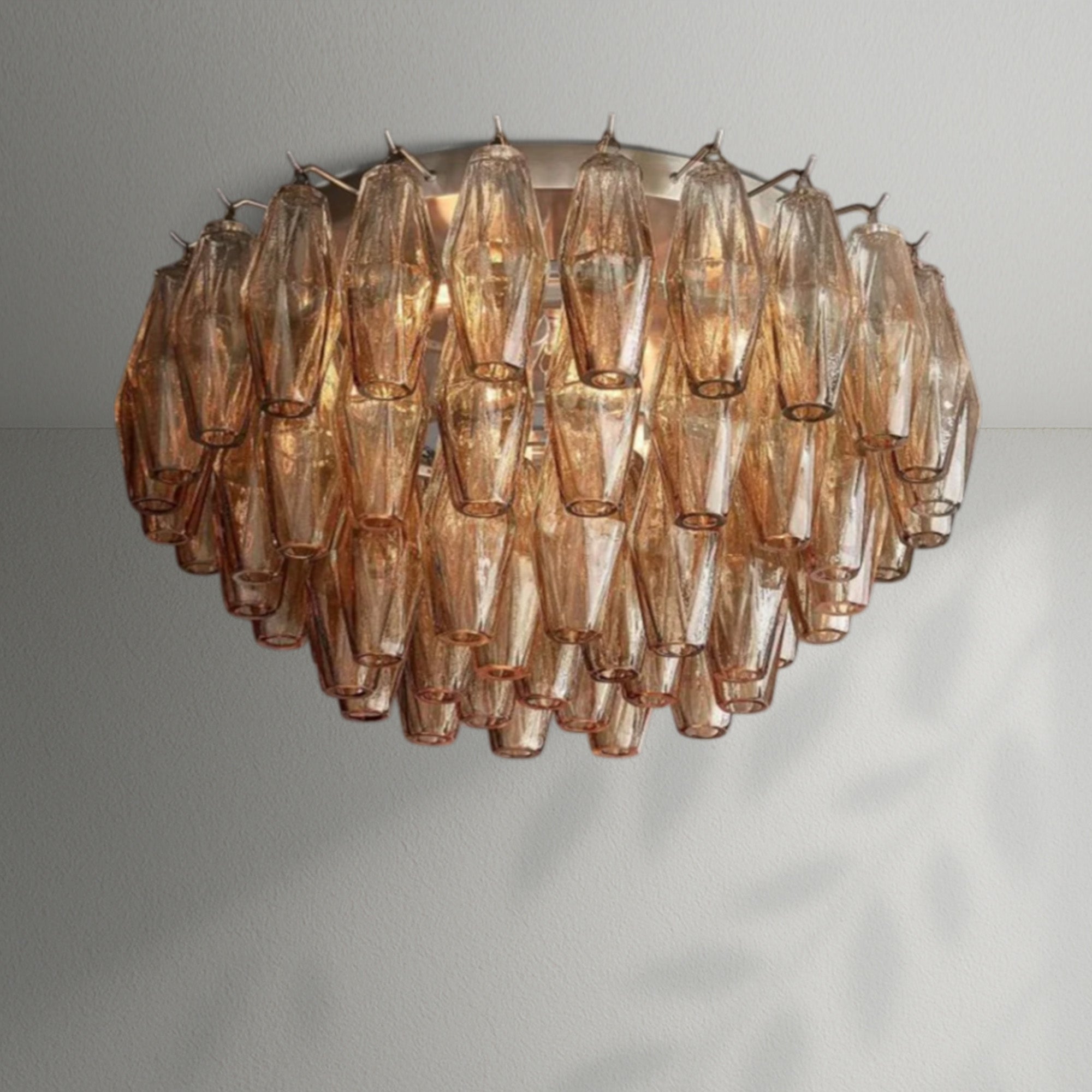 Chiaran Glass Flushmount