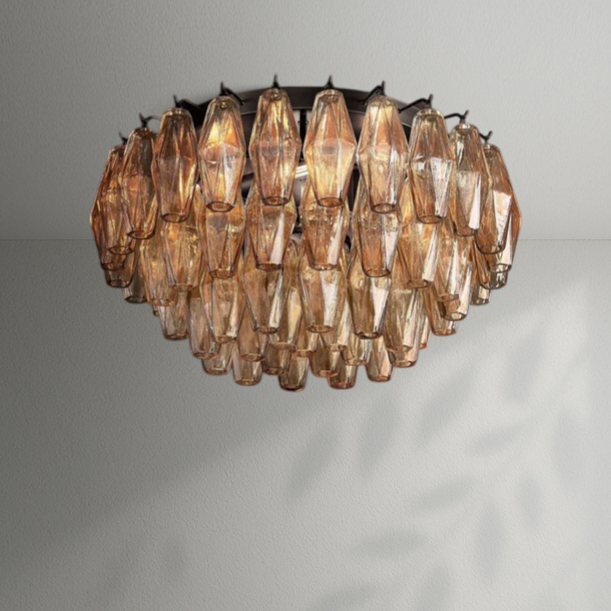 Chiaran Glass Flushmount