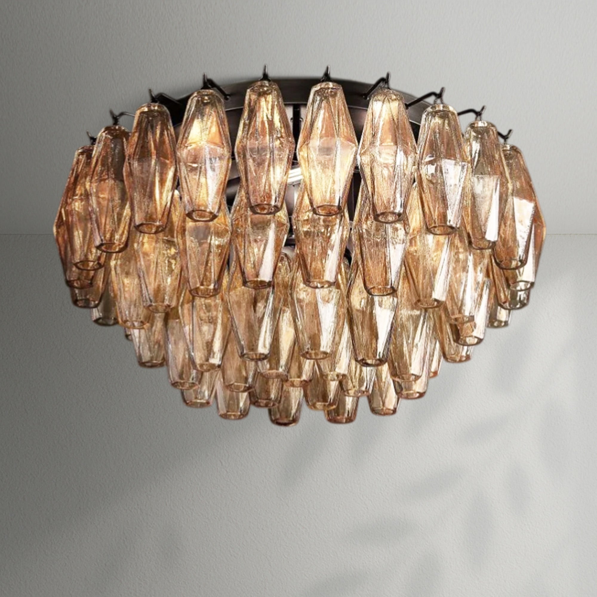 Chiaran Glass Flushmount