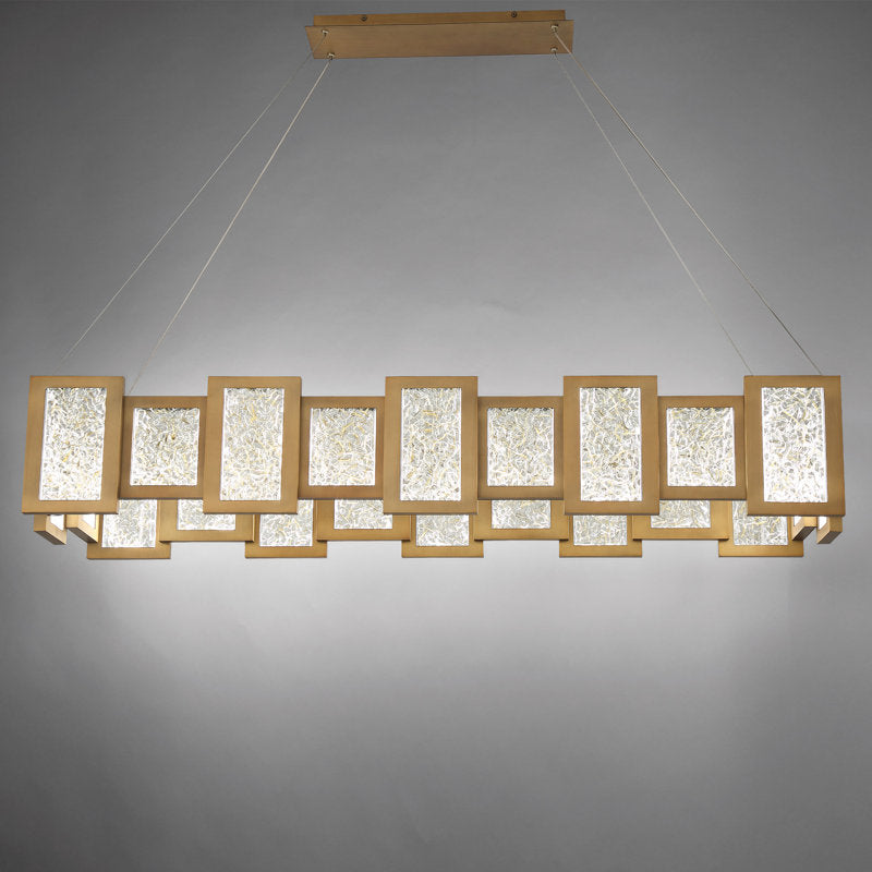 Luster Gaze Radiant Horizon 24-Light Chandelier - Background Shot