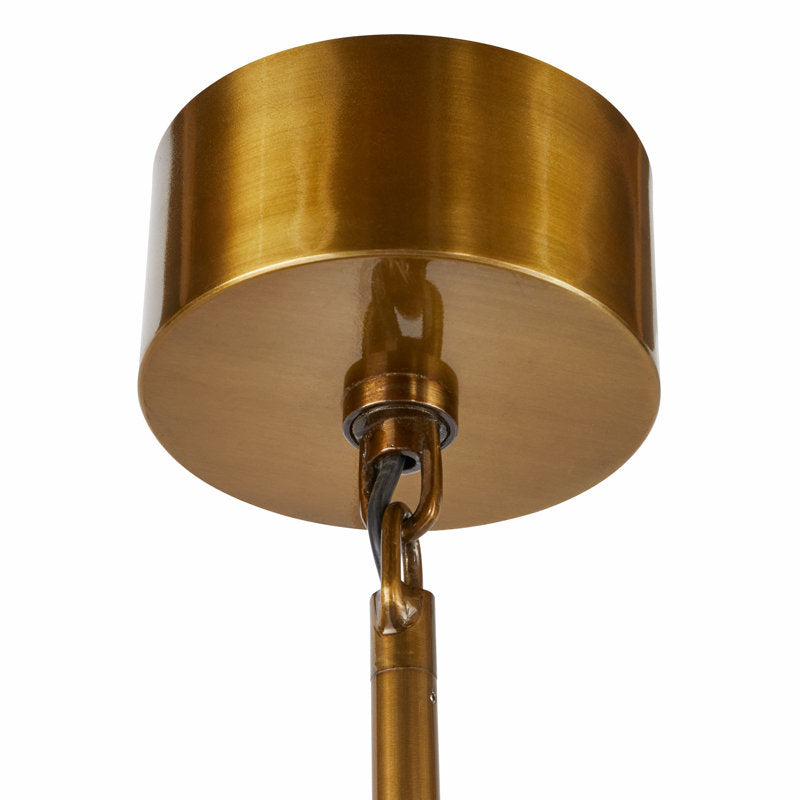 Luster Gaze Aqueous Bloom Round Chandelier - Background Shot