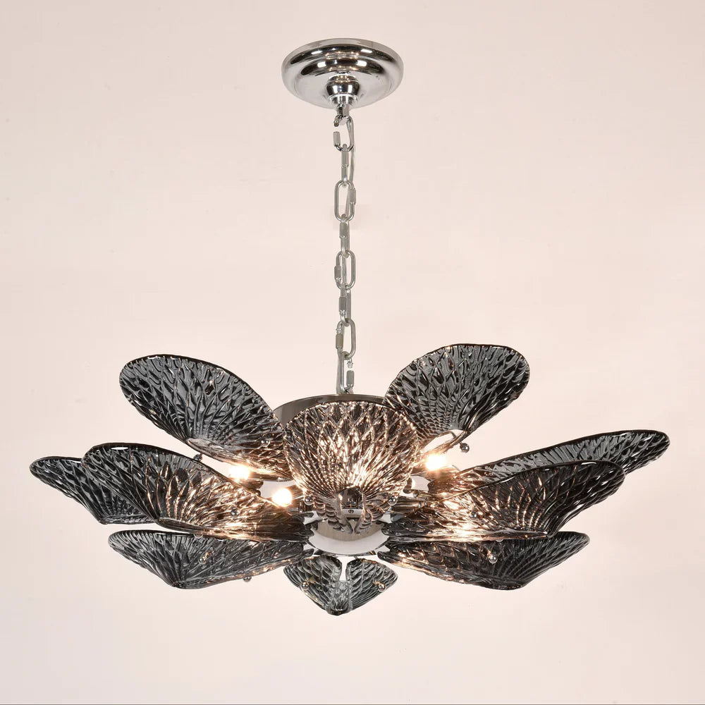 LG Bella Murano Glass Flower Chandelier