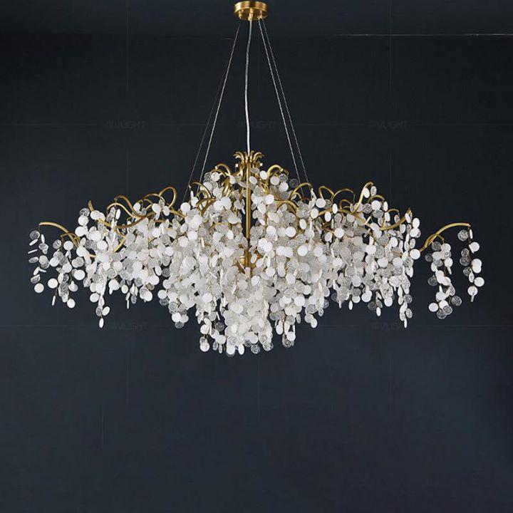 Luster Gaze Verdant Canopy Linear Branch Chandelier - Background Shot