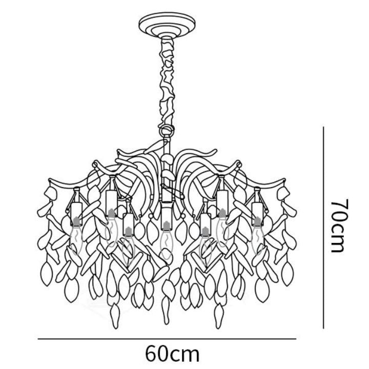 Branch Dorale Modern Chandelier
