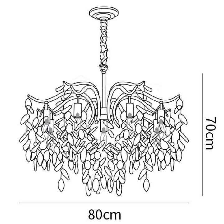 Branch Dorale Modern Chandelier