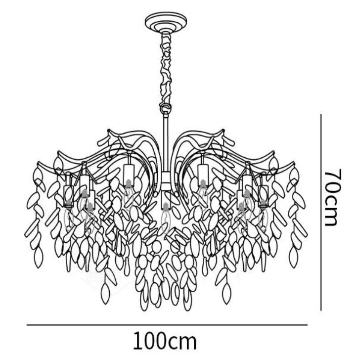 Branch Dorale Modern Chandelier