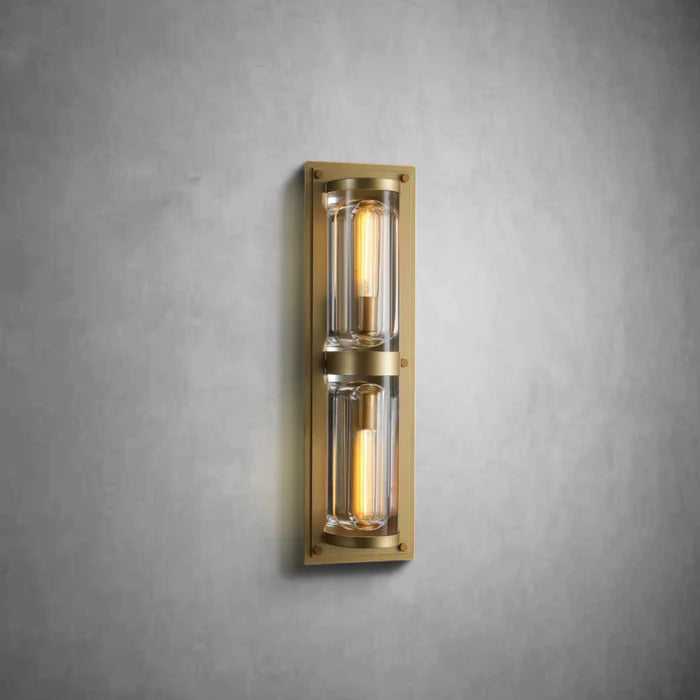 Elowen Glass Wall Sconce, Indoor Wall Lamp Fixture