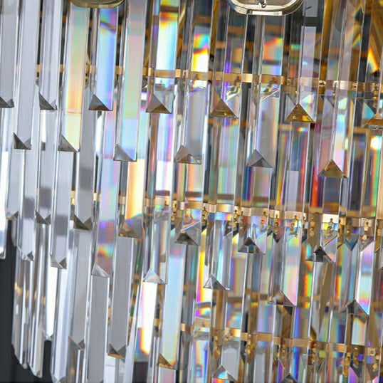 Luster Gaze Grand Lumina K9 Crystal Chandelier - Background Shot