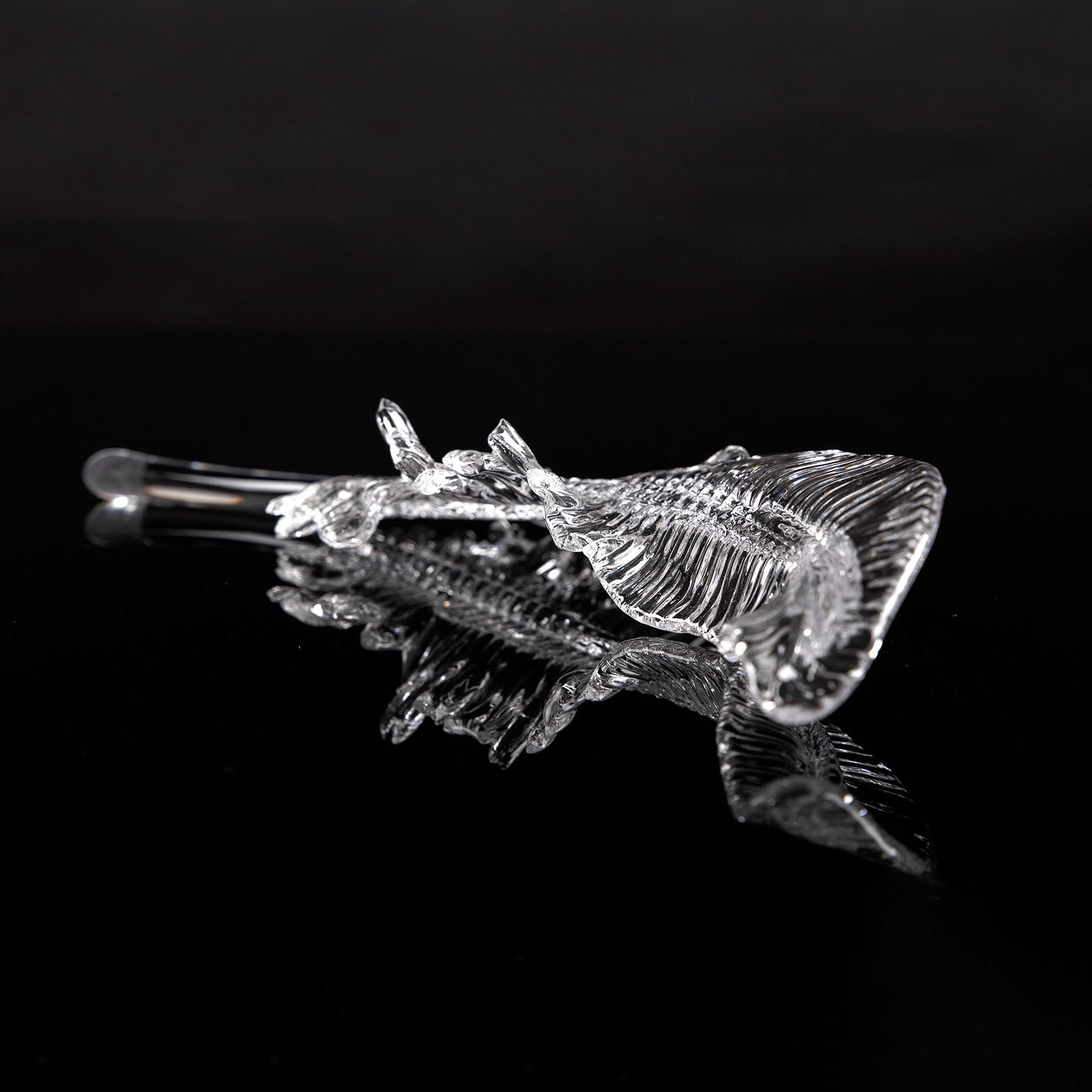 Branch Feather Handblown Glass Chandelier