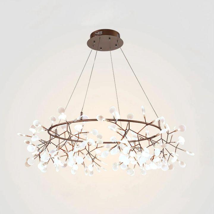 Luster Gaze Luminous Bloom LED Chandelier - Background Shot