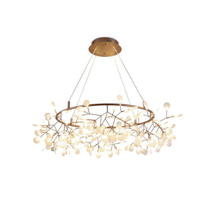 Luster Gaze Luminous Bloom LED Chandelier - Background Shot