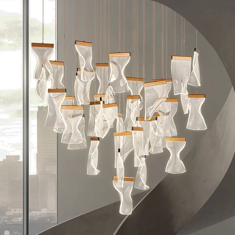 Luster Gaze Ignis Bloom Branch Chandelier - Background Shot