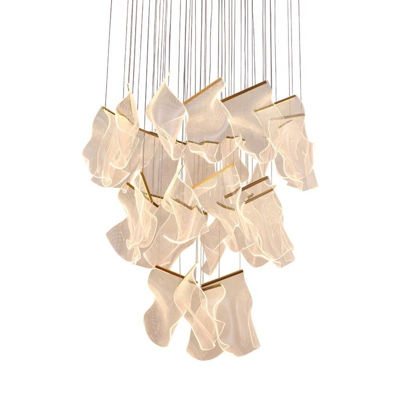 Luster Gaze Ignis Bloom Branch Chandelier - Background Shot